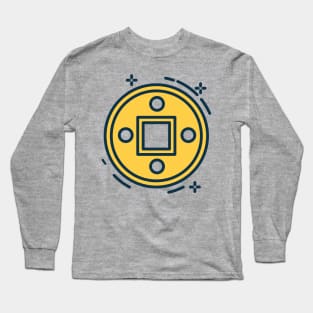 Chinese Coin Long Sleeve T-Shirt